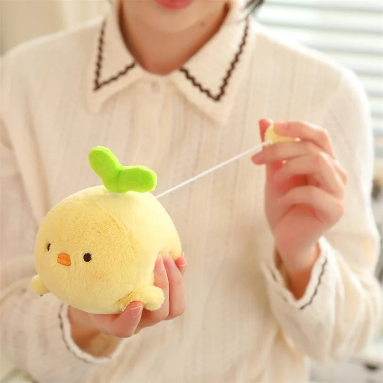 Kids Rope Simulation Animal Plush Tail Wagging Cute Cat Dog Toys for 2-4 Year Old Todder Toys Baby Christmas Birthday Gifts