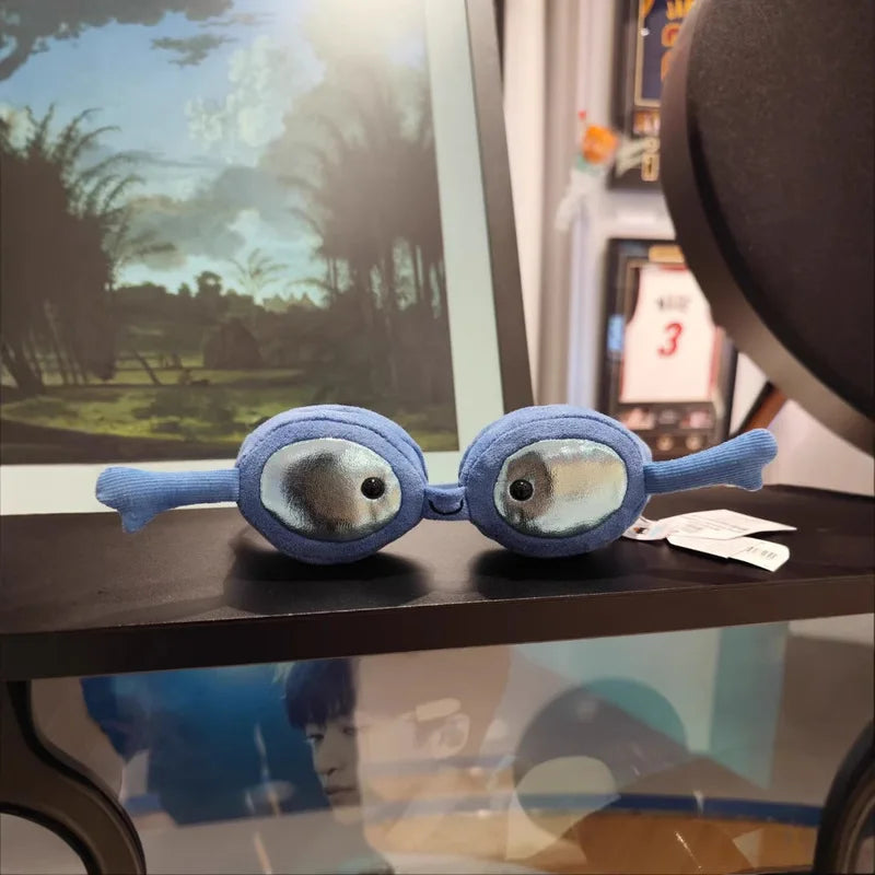 Summer Series Plush Cat Toy 10cm Coral Goggles Surfboard Interactive Doll for Pets Scene Decoration Christmas Gift Idea Gift