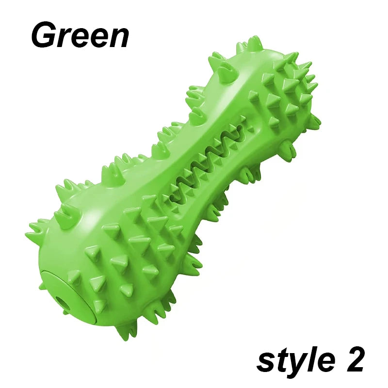 Rubber Dog Chew Toy Teeth Cleaning Pet Toothbrush Chewing Stick Toys for Dog Chew Toy Elasticity Soft Pet Tooth Cleaning