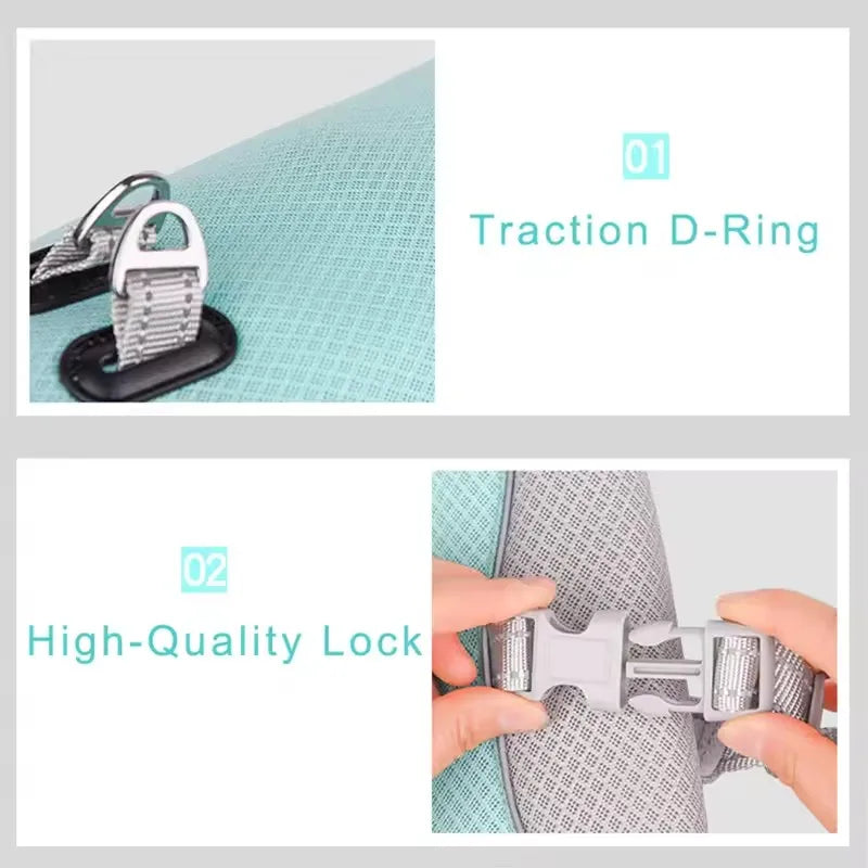 Summer Cooling Vest Harness Reflective Quick Release Hot Pet Clothes Cool Jacket For Small Medium Largr Dog Accessories