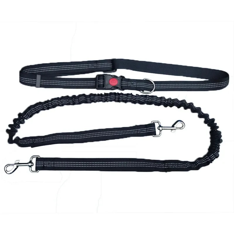Hand Free Dog Leash for Pet Walking Running Jogging Adjustable Dog leash Chest Strap Waist Belt Traction Rope Dog Accessories