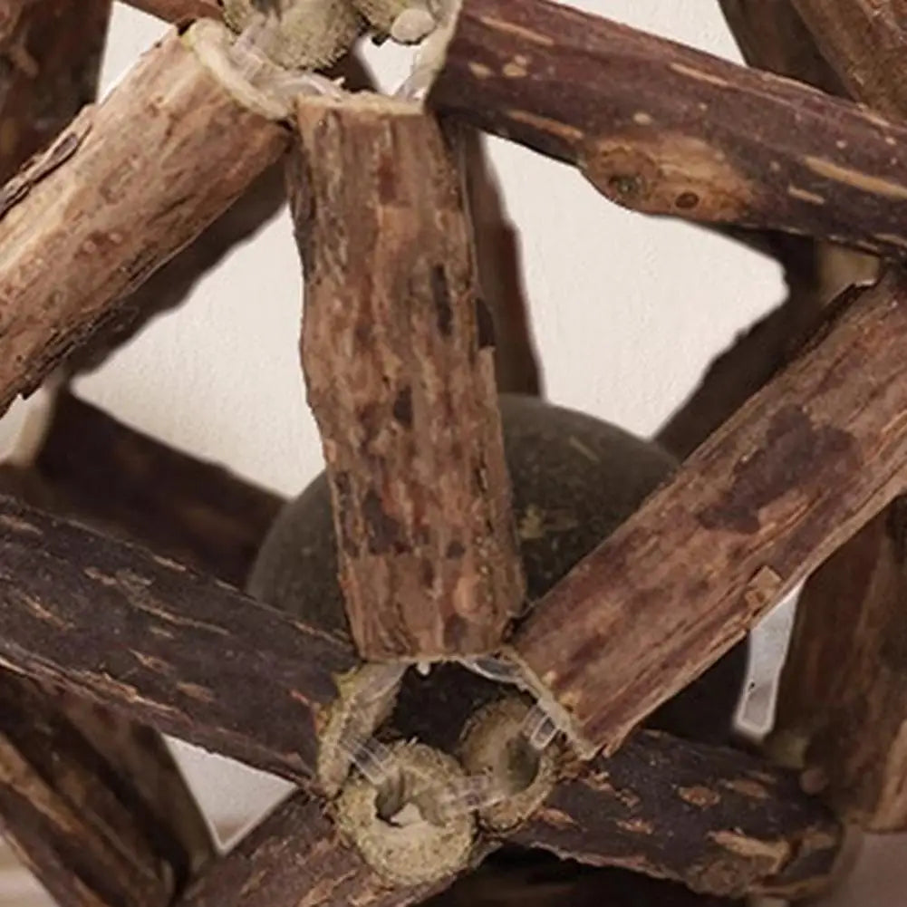 Catnip Silvervine Cat Toys Plaque Tartar Elimination Toys Natural Catnip Silvervine Ball Toy Set for Dental for Indoor for Teeth