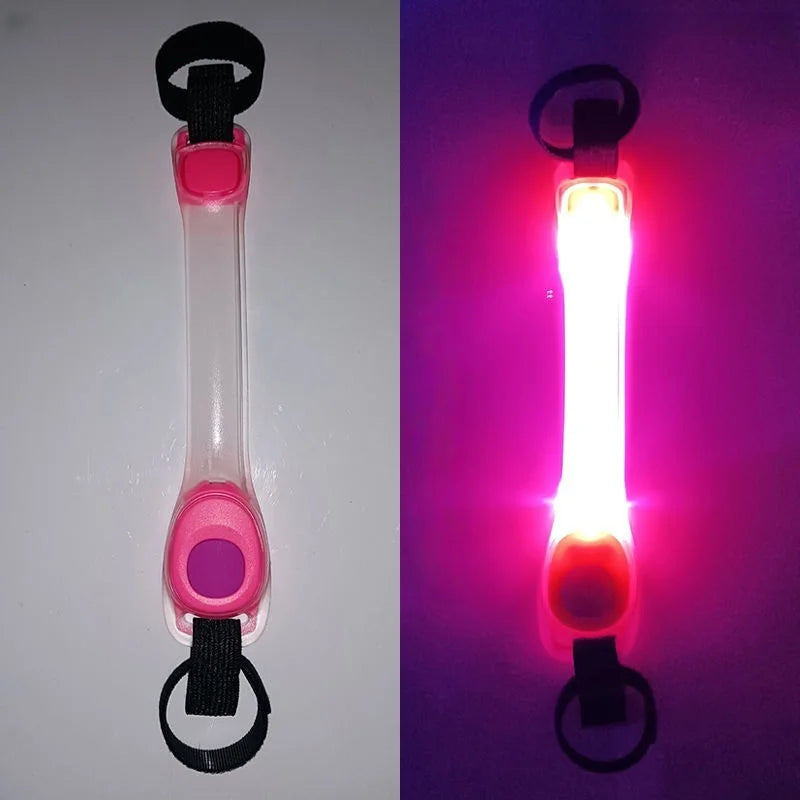 Anti Dog Lost Safety Glowing Collar LED Light Strip Suitable Pet Leash Harness Dog Accessories Outdoor Night Safety Warning