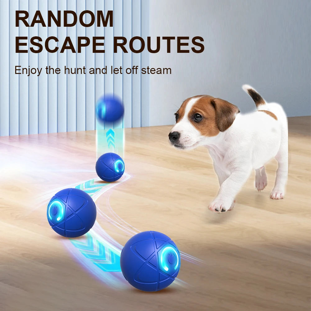 Intelligent Electric Cat Ball Toys Self-Moving Electronic Rotating Cat Ball 200mAh Pet Exercise Chase Toy Ball for Cats Training