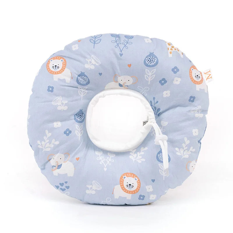 Sweet Donuts Cat Round Pillow Collar Pet Dog Neck Cone Recovery Collar for Anti-Bite Lick Surgery Cat Accessories Pet Collars