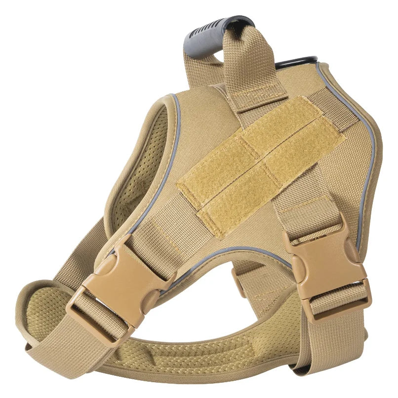Tactical Military Vest Pet German Shepherd Golden Retriever Tactical Training Dog Accessories Dog Harness for Large Dogs