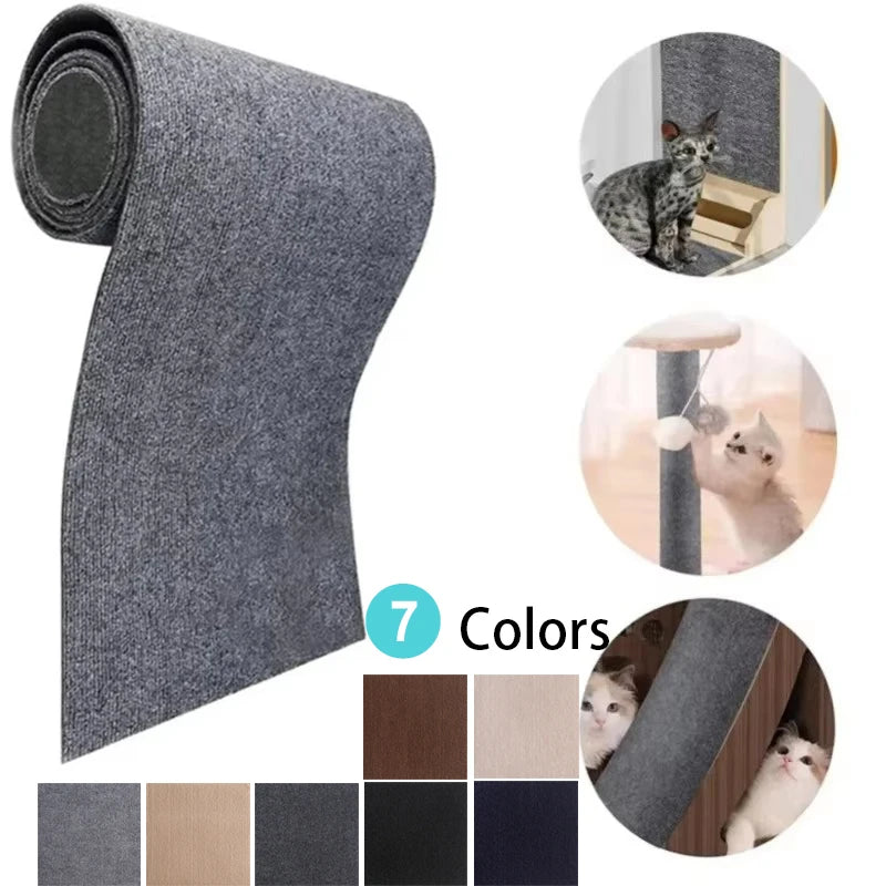 Self-adhesive Anti Cat Scratch Sofa Cats Scratch Board Sofa Protection Paws Sharpen Trimmable Carpet Cats Scratch Board Cat Toys