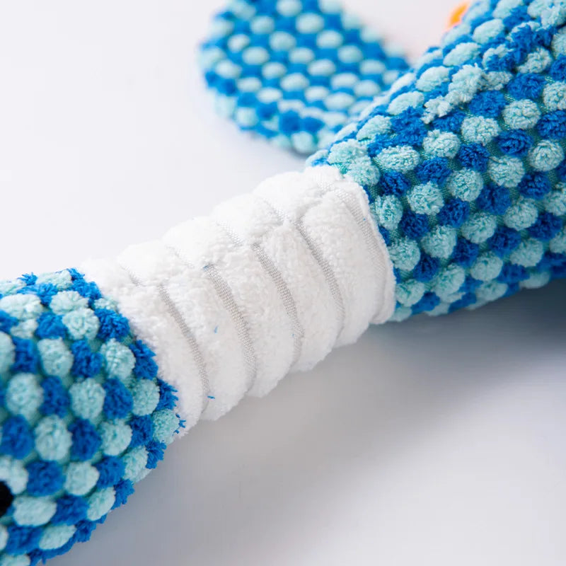 Dog Toys Plush Animal Toy Wild Goose Chewing Toy for Small Medium Large Dogs Cats Teeth Cleaning Toys Pet Squeak Toy for Puppy