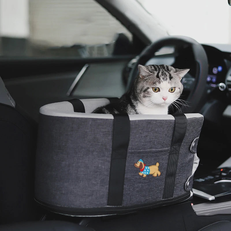Puppy Dog Car Seat Travel Central Control car seat seat cushion pet nest Small Dogs Chihuahua Cats Car Transport Dog Accessories
