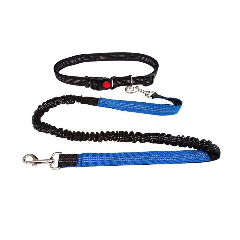 Hand Free Dog Leash for Pet Walking Running Jogging Adjustable Dog leash Chest Strap Waist Belt Traction Rope Dog Accessories