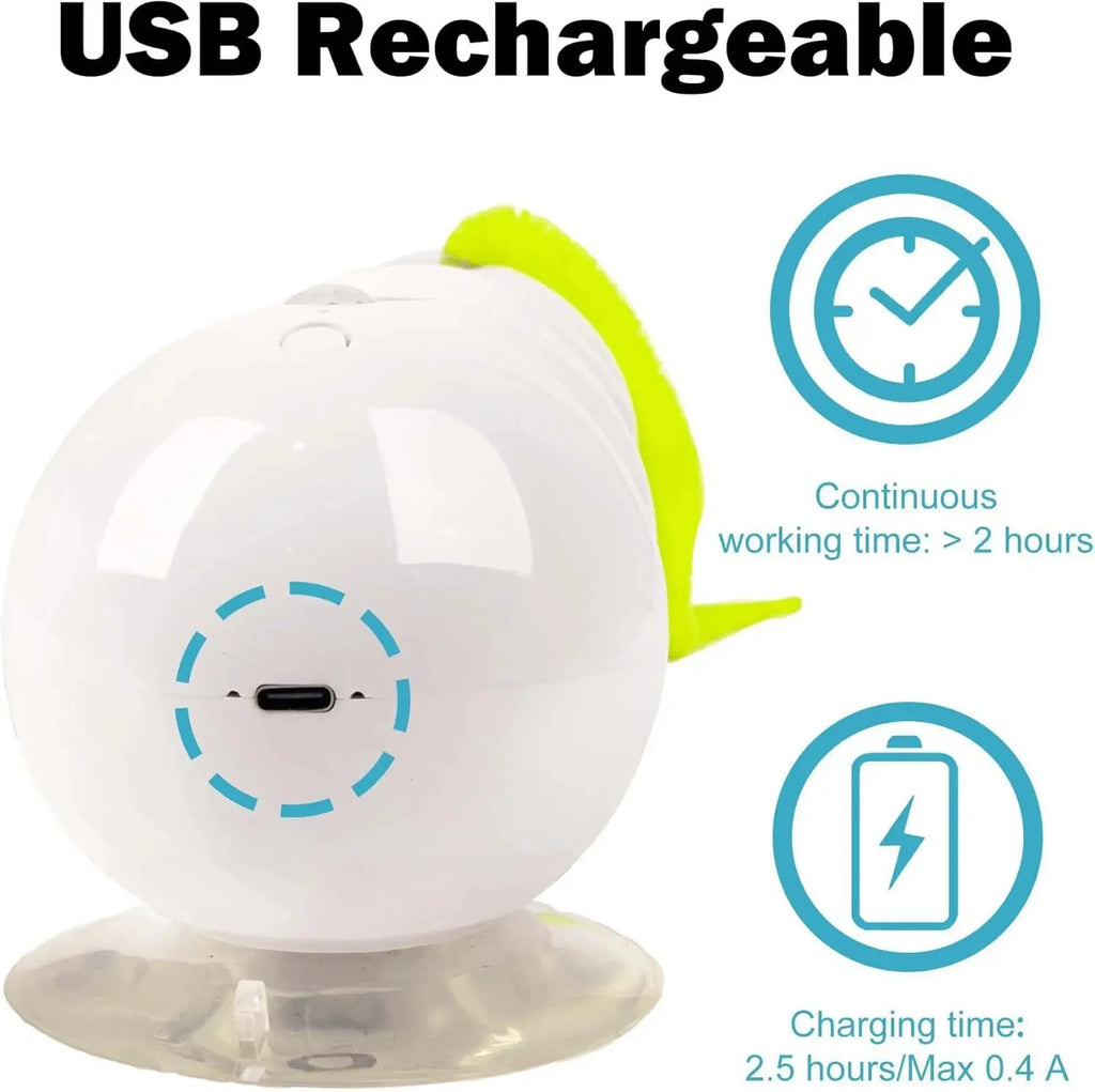 Intelligent Interactive Cat Stick Pro with Replaceable Prey Tail Suitable for Automatic Swing Durability In Multi Cat Households