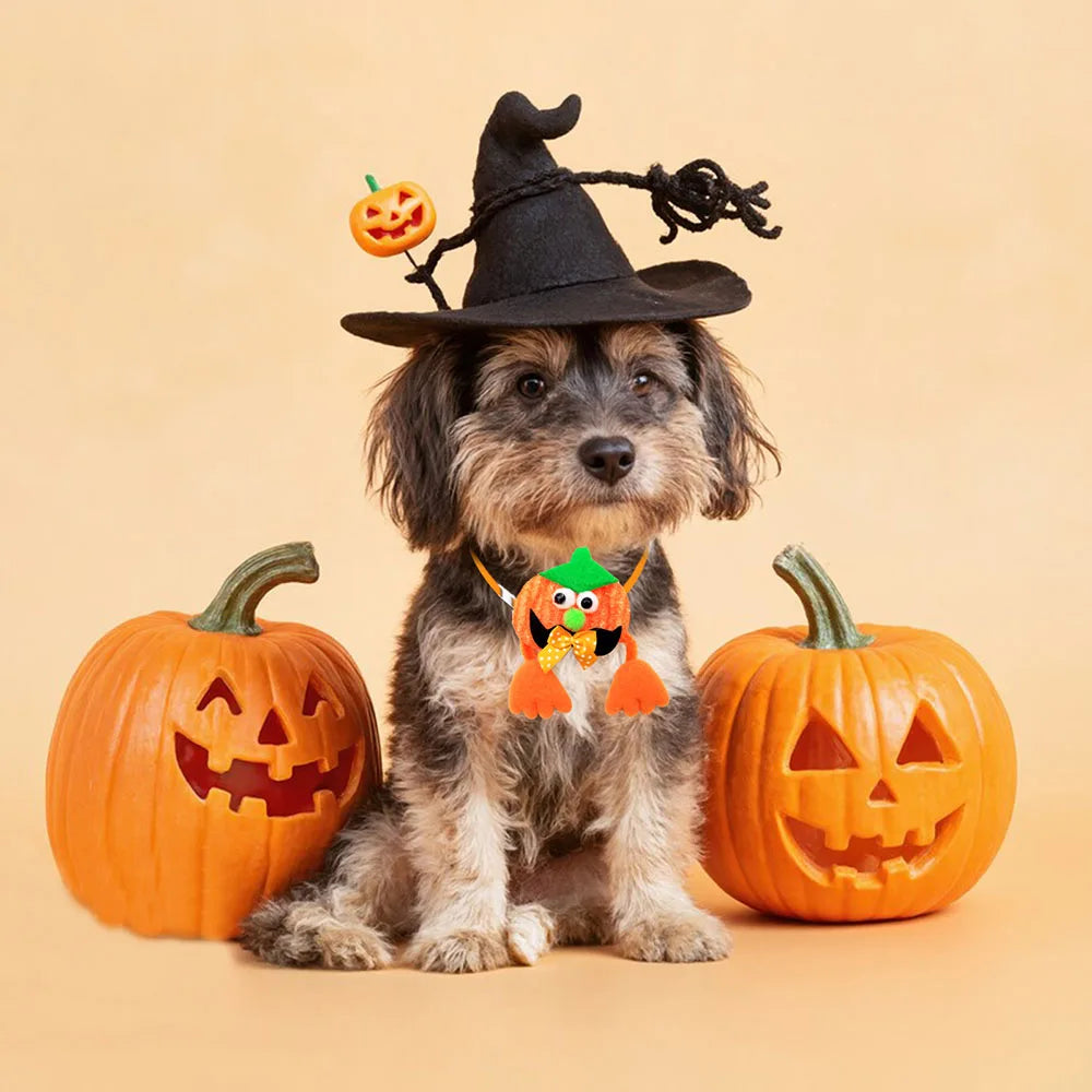 30ps Bulk Halloween Dog Bowties For Small Dog Puppy Bow Tie Collar Dogs Pets Party Grooming Decoration Products Dog Accessories