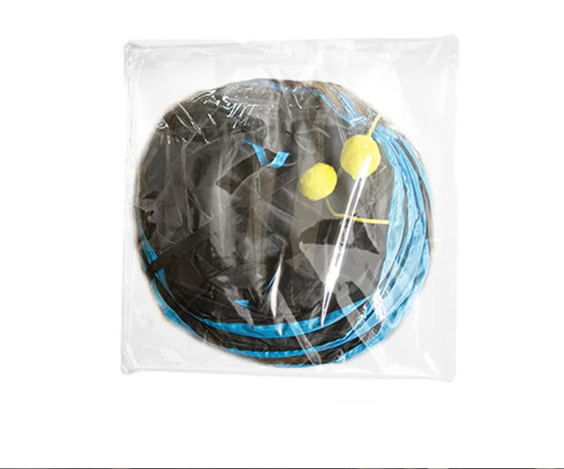 Pet Tunnel Multi Cat Interactive Rainbow Channel Large Multi Exit Foldable Cat Toy Drilling Cat Channel Durable Scratch and Bite