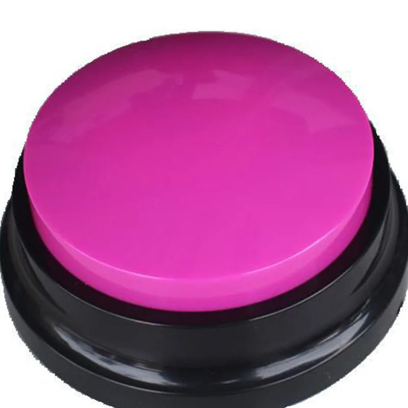 Dog Communication Buttons Voice Recording Button for Pet Training Buzzer 30 Second Record Playback Funny Gift for Talking Pet