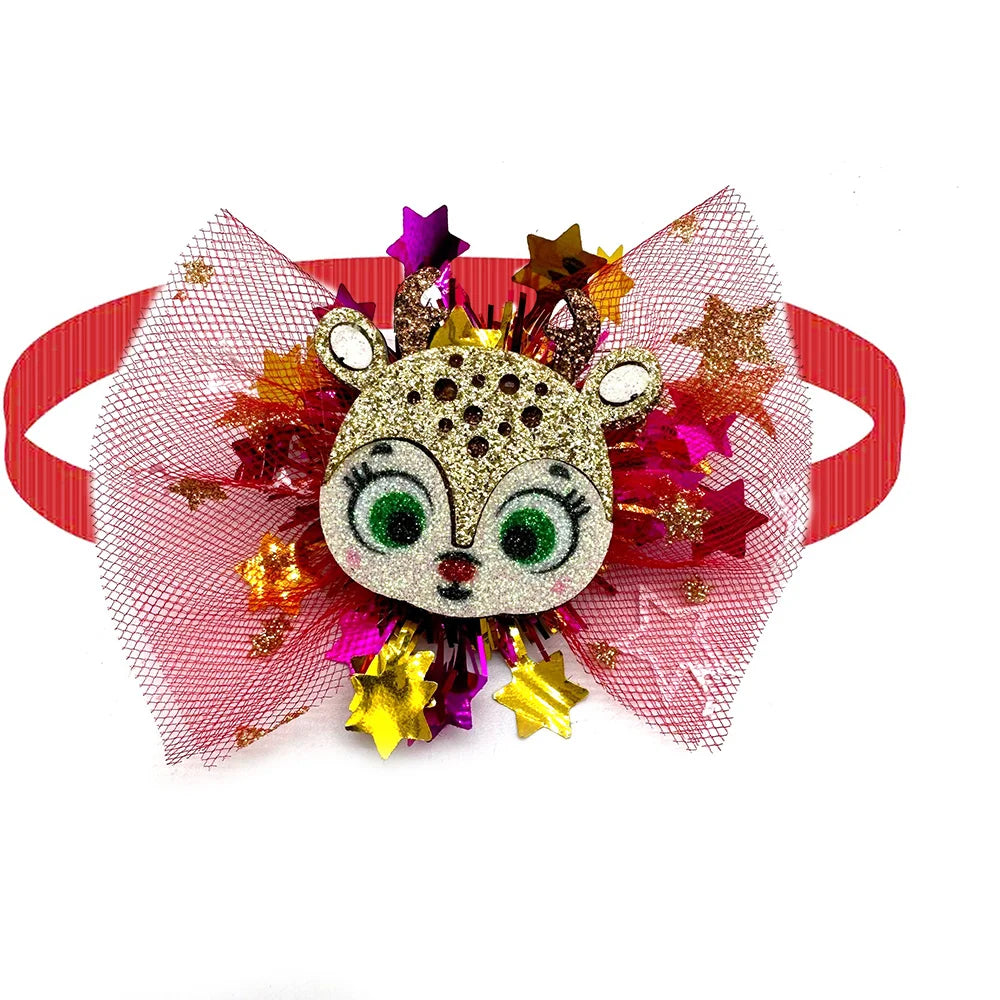 50/100pcs Dog Bowties for Dogs Fashion Bow Ties Collar Christmas Dogs Pets Grooming Products Dog Accessories for Small Dogs