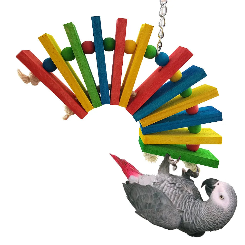Parrot Bird Toy for Parakeets Agaponis Chewing Cardboard Destroy Birds Toy Parrot Toys for Large Small Birds Toy Accessories