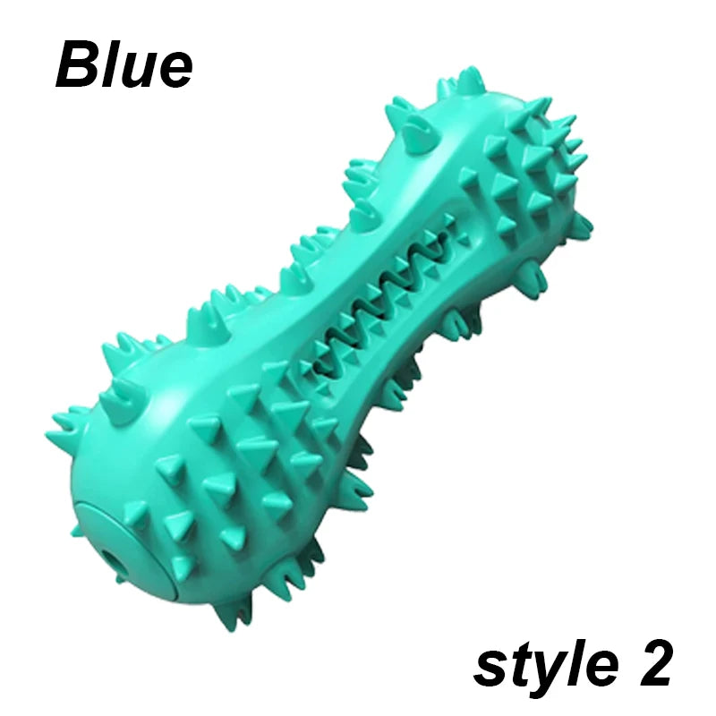 Rubber Dog Chew Toy Teeth Cleaning Pet Toothbrush Chewing Stick Toys for Dog Chew Toy Elasticity Soft Pet Tooth Cleaning