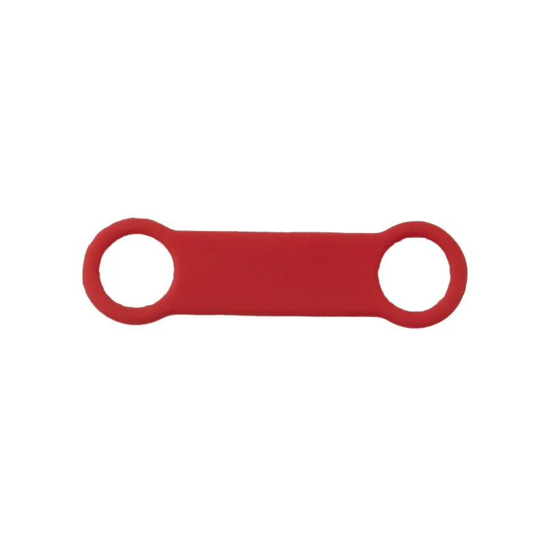 20Pcs Pet Dog Tag Silicone Blank Dog Accessories ID Tag Match With Dog Collar Anti-lost Pet Nameplate Tags Cat Tensile Rubber