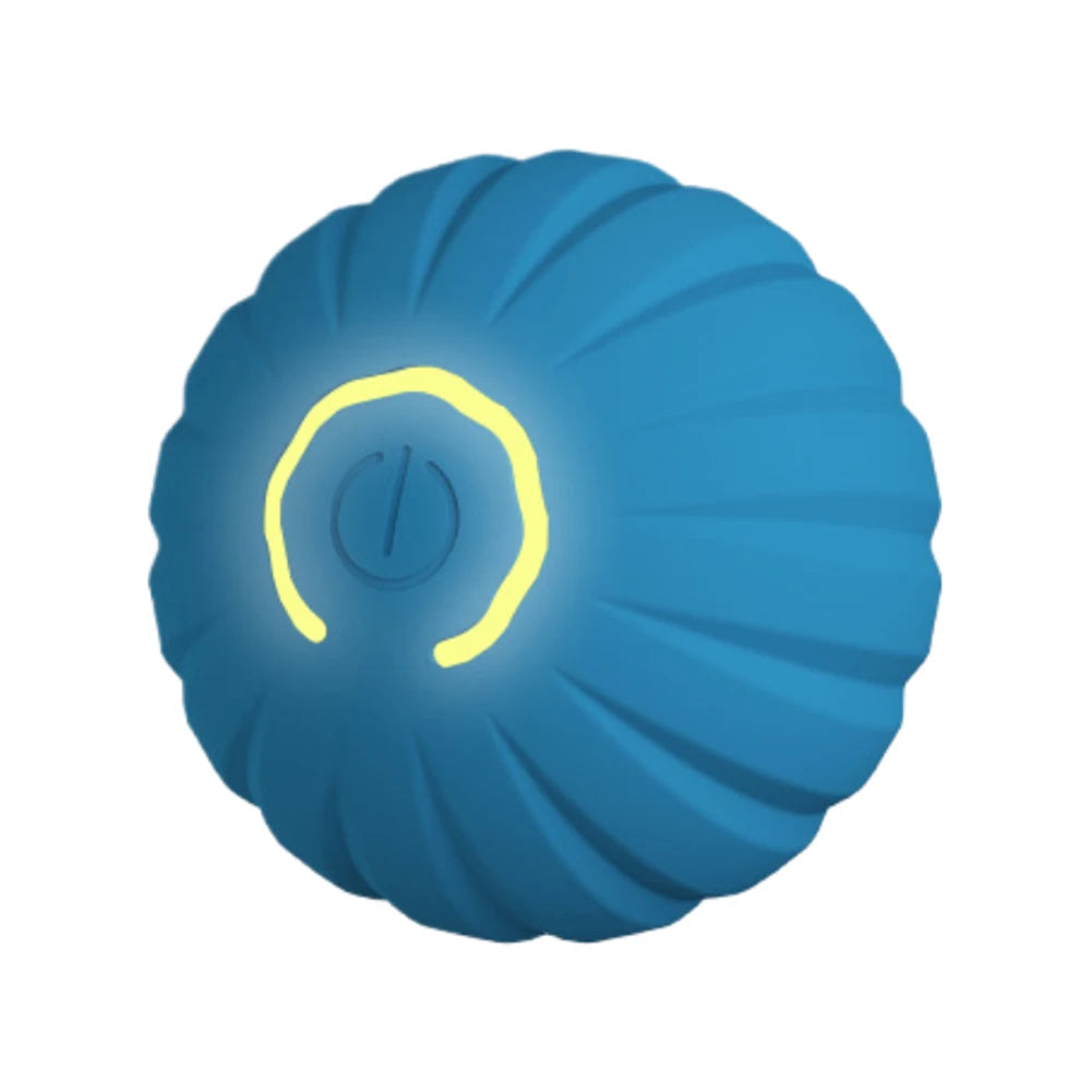 Smart Automatic Moving Bounce Rolling Ball 200mAh Automatic Rolling Cat Toys Electronic Rotating Cat Ball for Kitten Dog Playing