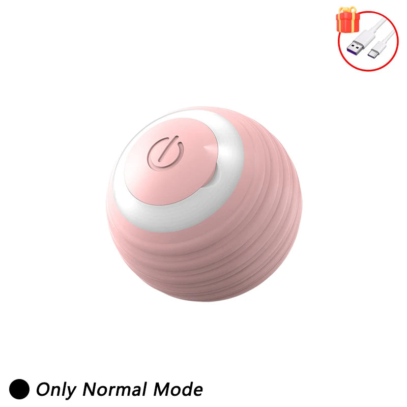 Interactive Toy for Cats Toy Automatic Rolling Ball Cat Accessories Rolling Ball Magic Ball Toys for Cat Training Imitate Mouse