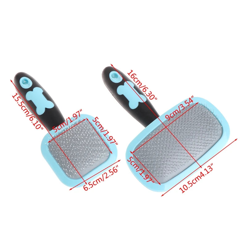Cat Brush Self Cleaning Slicker Dog Brush Removes Loose Hair Mats Tangles Comb Soft Dog Puppy Pet Grooming Tool Cat Accessories