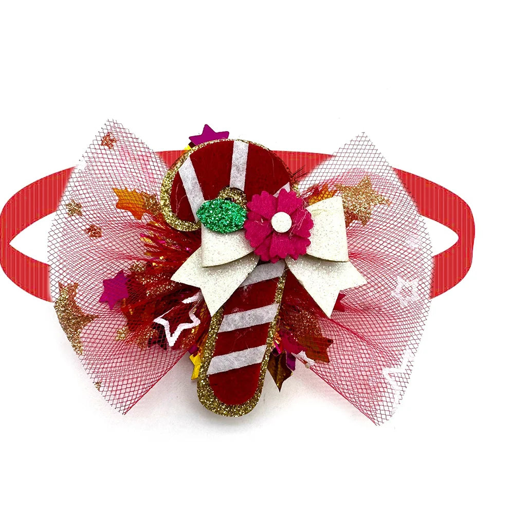 50/100pcs Dog Bowties for Dogs Fashion Bow Ties Collar Christmas Dogs Pets Grooming Products Dog Accessories for Small Dogs