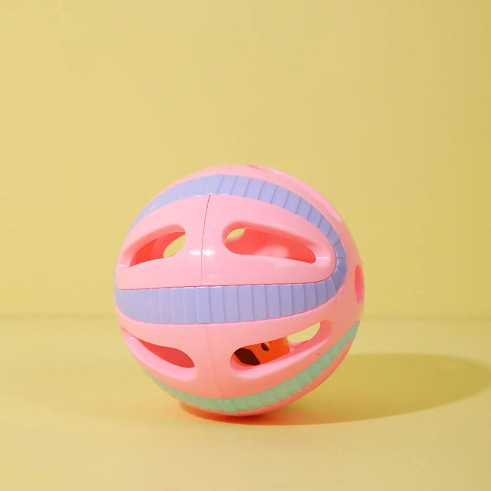 Cat Toys Self-Playing Bell Balls Durable Teaser Wand Interactive Kitten Chew Toys Energy-Burning Pet Amusement Supplies
