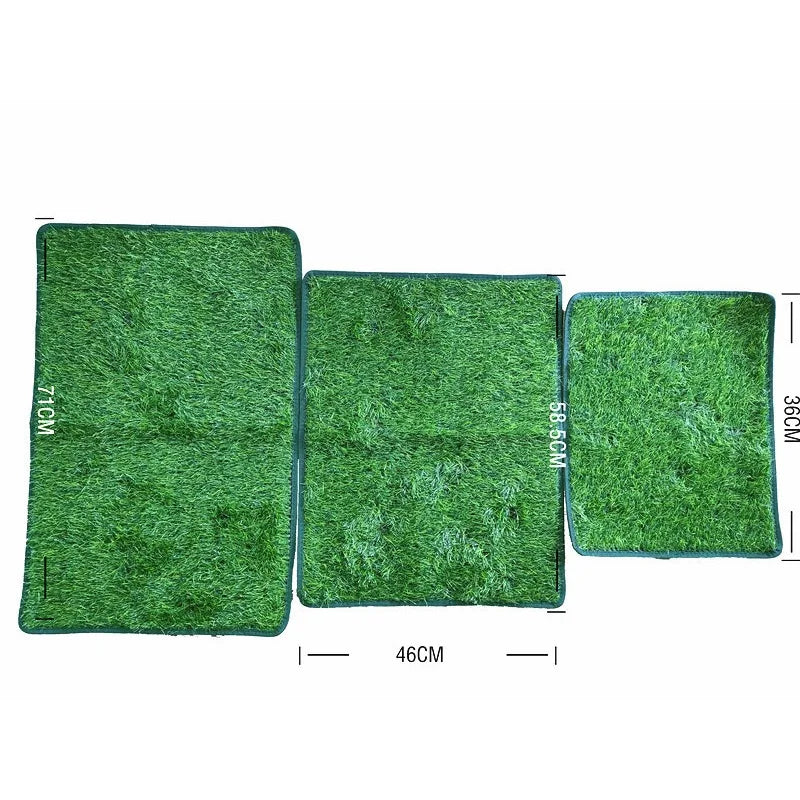 Artificial Grass Dog Toilet Puppy Cat Training Lawn Mat Pet Lawn Kitten Puppy Pee Grass Pad Kid Crawling Mat Dog Accessories