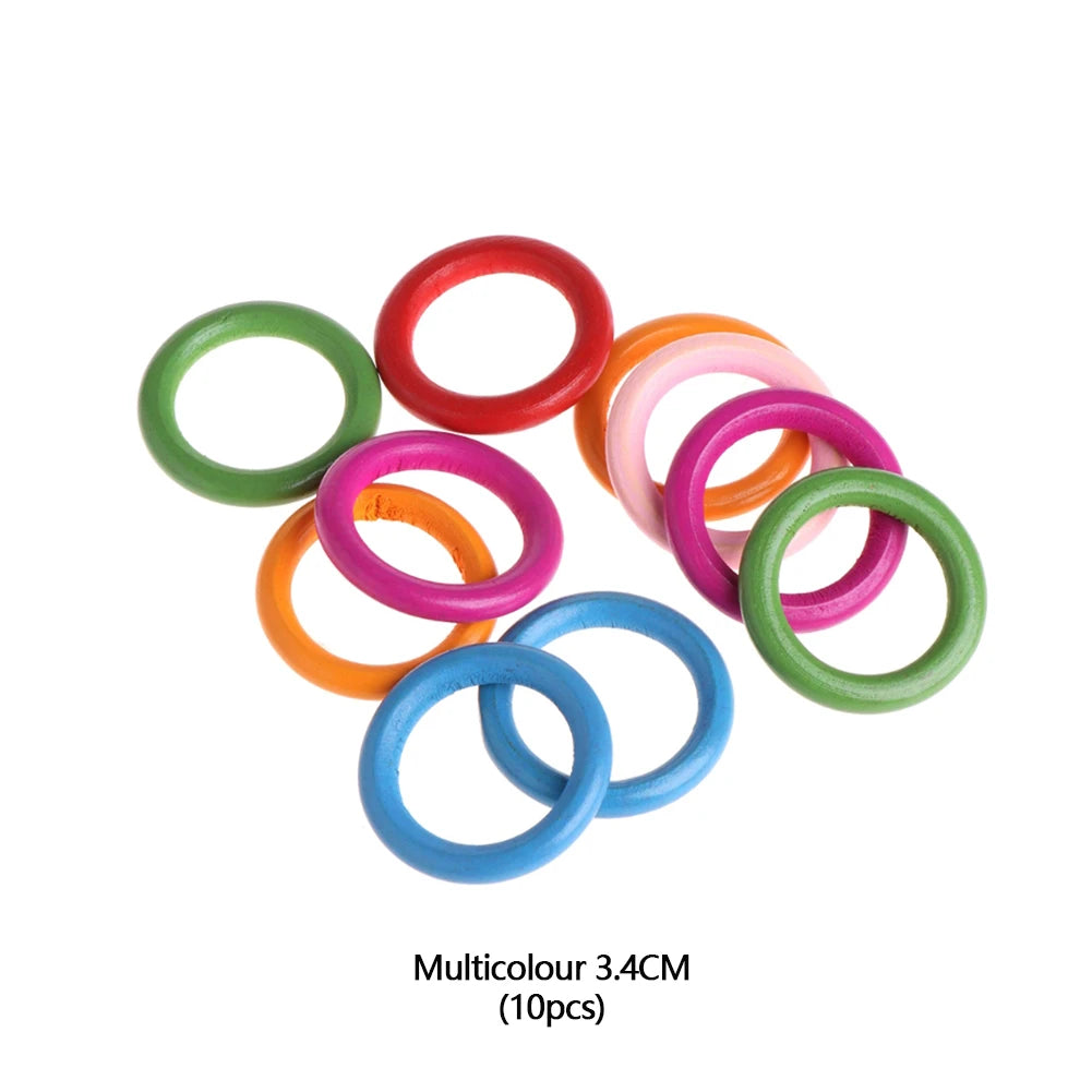 10Pcs Interactive Rattan Balls Parrot Toys Parrot Chewing Bite Toy Brass Bird Training Whistle for Parakeet Budgie Bird Supplies