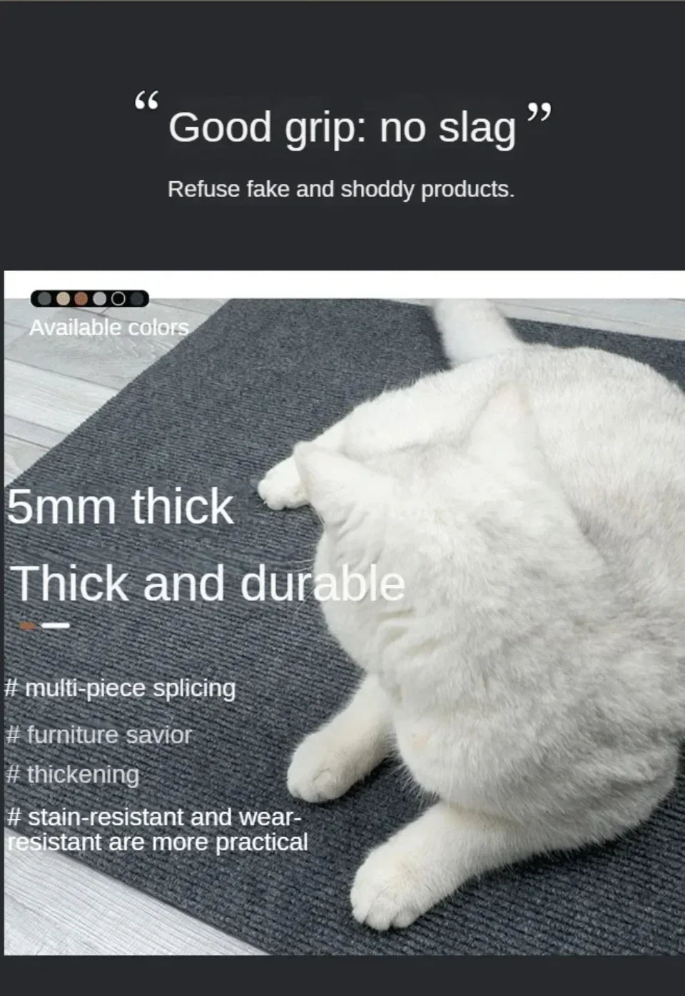 Self-adhesive Anti Cat Scratch Sofa Cats Scratch Board Sofa Protection Paws Sharpen Trimmable Carpet Cats Scratch Board Cat Toys