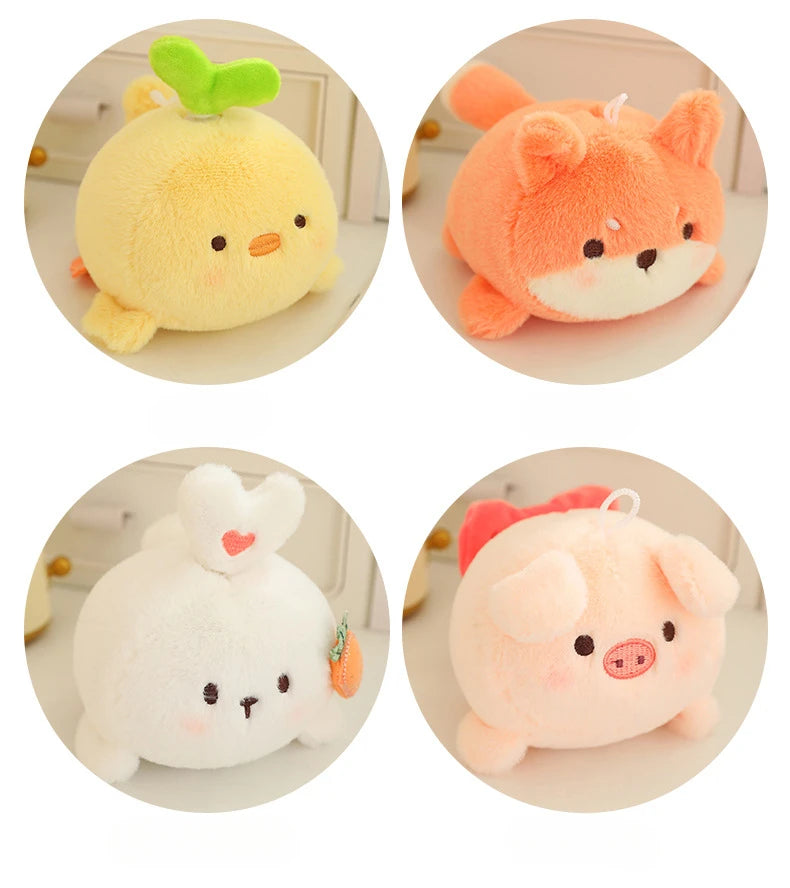 Kids Rope Simulation Animal Plush Tail Wagging Cute Cat Dog Toys for 2-4 Year Old Todder Toys Baby Christmas Birthday Gifts