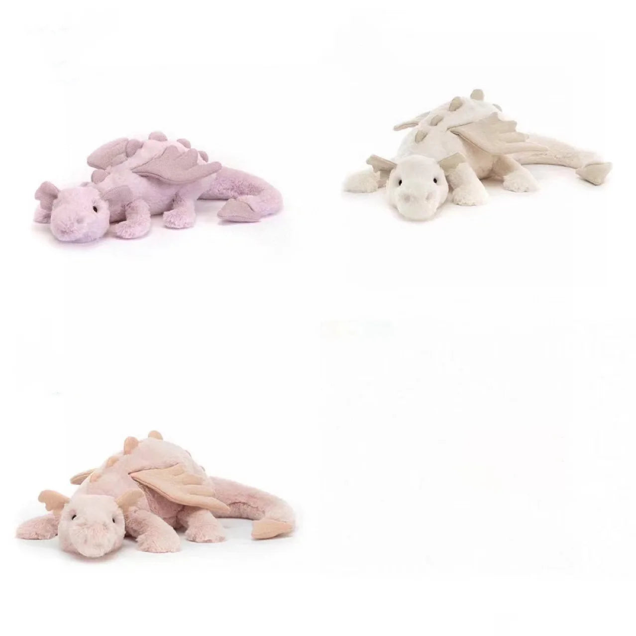 New 50cm Interactive Snow Dragon Plush Pillow Pet Blue Golden Dragon Doll Cute Cat Toy For Children Play Home Ornaments Decor