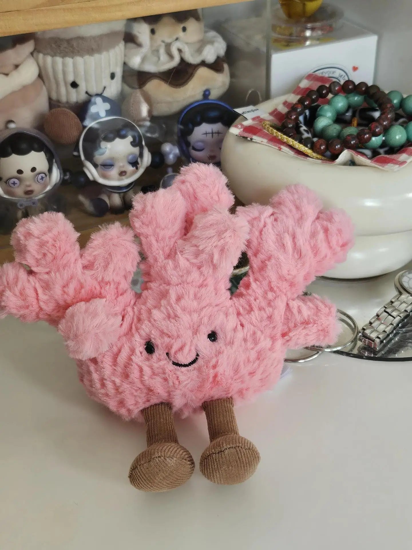 Summer Series Plush Cat Toy 10cm Coral Goggles Surfboard Interactive Doll for Pets Scene Decoration Christmas Gift Idea Gift