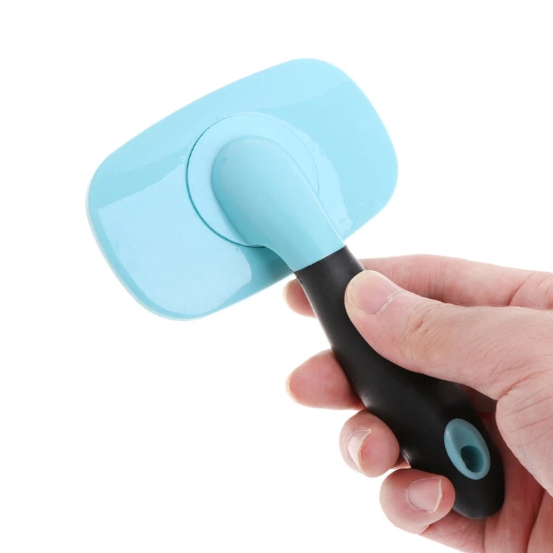 Cat Brush Self Cleaning Slicker Dog Brush Removes Loose Hair Mats Tangles Comb Soft Dog Puppy Pet Grooming Tool Cat Accessories