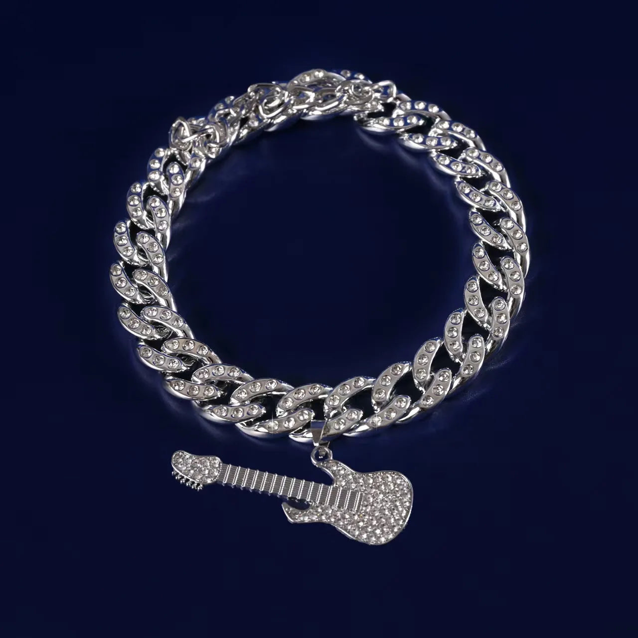 Luxury Fancy Zircon Pendant Dog Accessories for Cat Neck Wear Plastic Pet Necklace Adjustable Cosplay Small Medium Puppy Collar