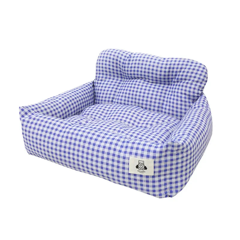 Dog Bed Dog Car Nest Pet Car Nest Out Safety Seat Cushion Anti-theft Car Portable Home Dual-purpose Nest Pad Dog Accessories