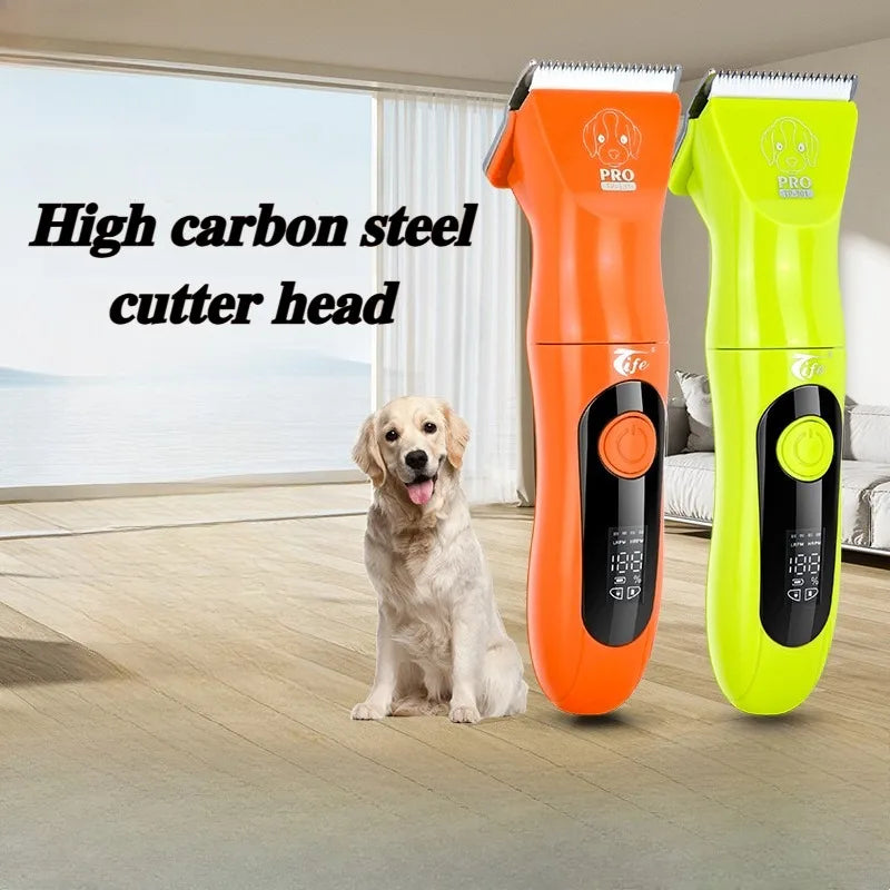 Dog Grooming Hair Cutting Machine Endurance Pet Hair Clipper Hair Trimmers Silence and Noise Reduction Dog Accessories