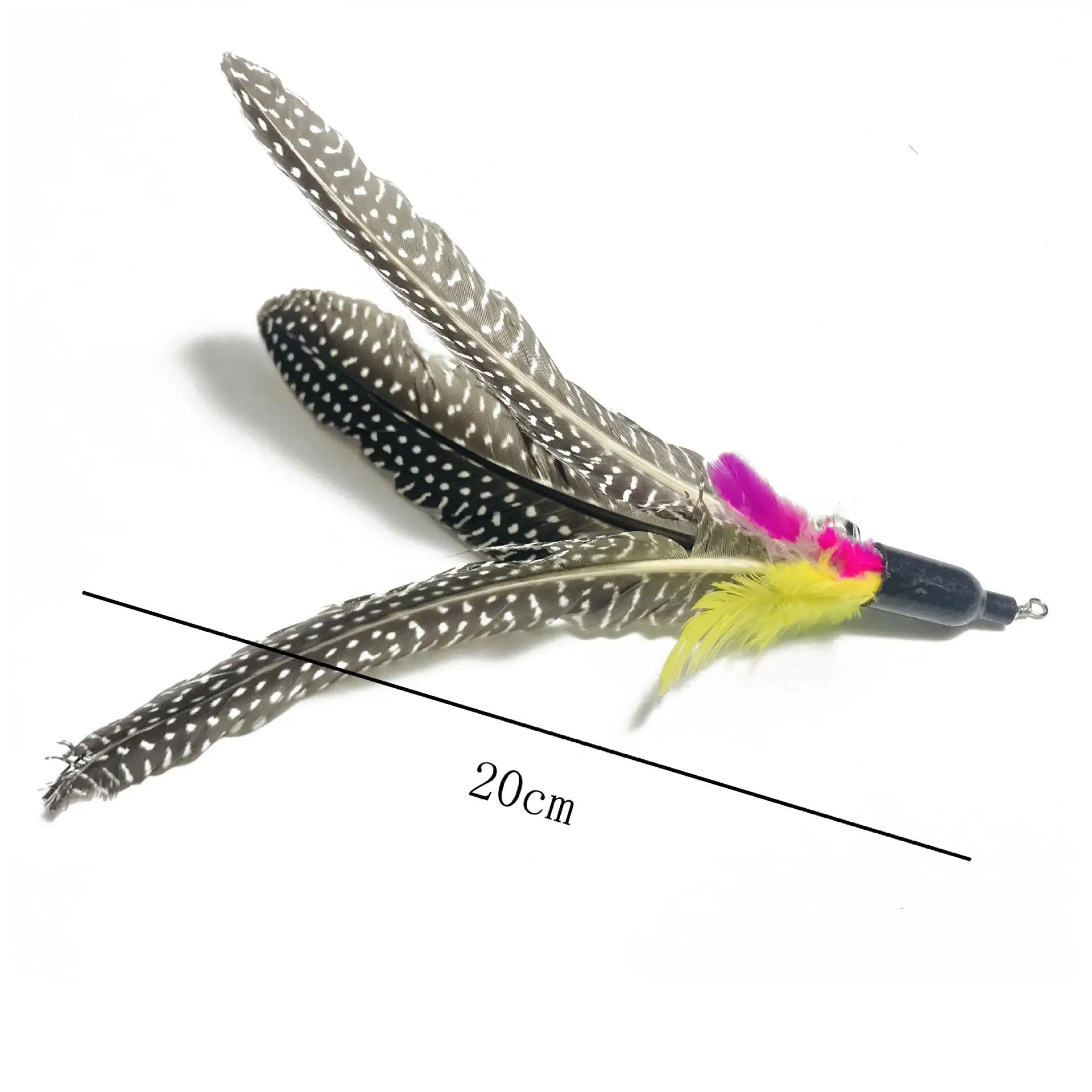 1/2pcs Funny Cat Stick Flower Bud Feather Sticks Cats Chaser Interactive Toys Fishing Rod Cat Toy Cat Accessories Pet Supplies