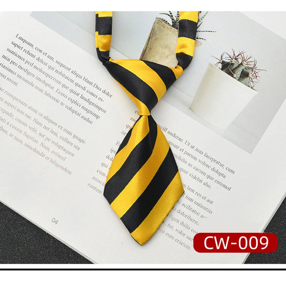 Pet Cat Dog Collar Multicolor Tie Fashion Grooming Dog Accessories Adjustable Puppy Tie Pet Bowtie Supplies