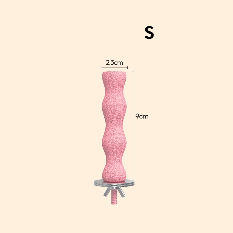 Bird Resin standing paw grinding sticks Nail Trimming Perch Paw Grinding Stick Bird Toys Parrot Grinder Parrot perch bird stand