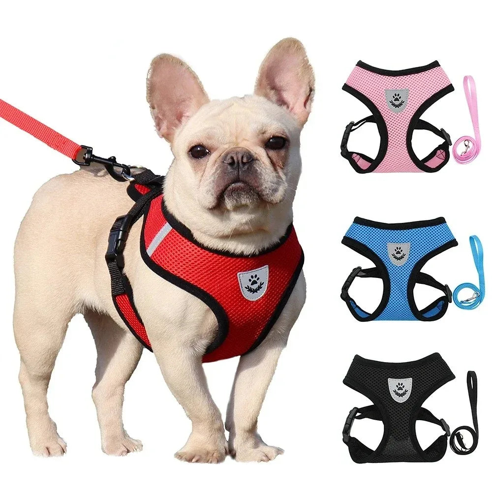 Dogs Chest Strap Pet Dog Accessories Collars Harnesses and Wears Necklaces Vests Tactical Vest Strict Collar Small Breeds