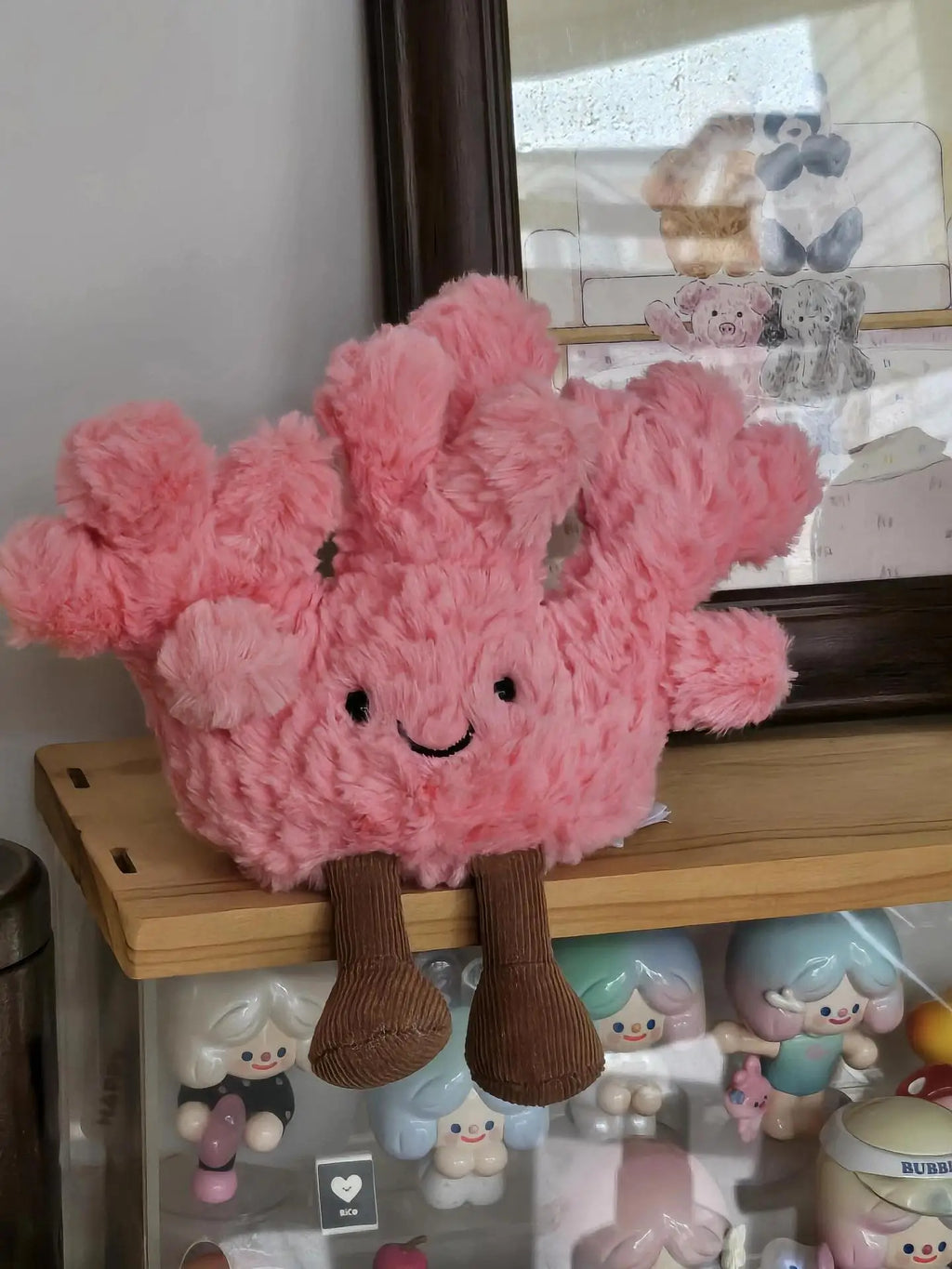 Summer Series Plush Cat Toy 10cm Coral Goggles Surfboard Interactive Doll for Pets Scene Decoration Christmas Gift Idea Gift