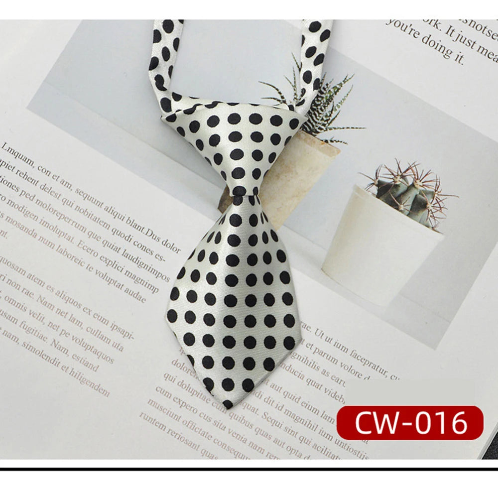 Pet Cat Dog Collar Multicolor Tie Fashion Grooming Dog Accessories Adjustable Puppy Tie Pet Bowtie Supplies