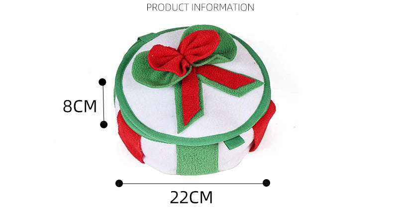 Dog Toys Sniffing Pad Slow Food Box Training Sniff Mat Dogs Release Stress Training Carpet Puppy Interactive Pet Christmas Gift