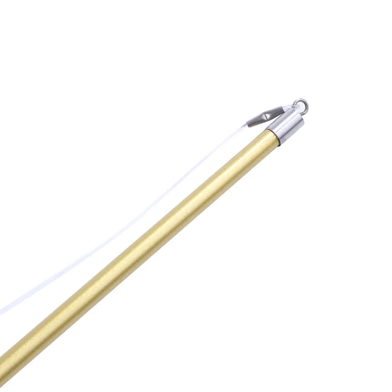 Pet Cat Toys Super Long Three Section Telescopic Rod Cat Teaser Stick Feather Replacement Head Cat Teaser Supplies New