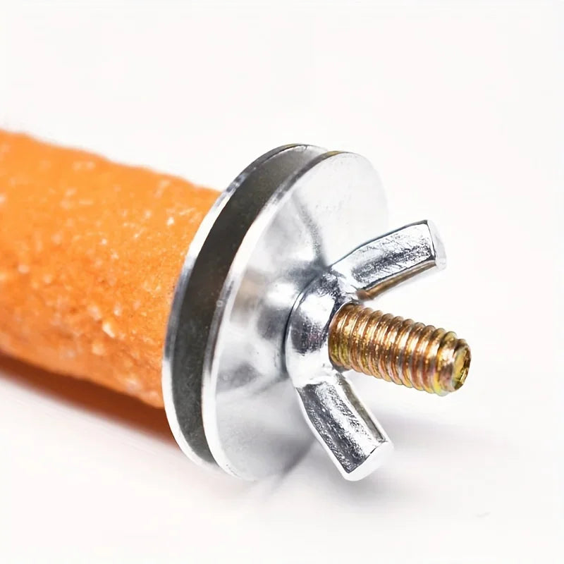 1Pc Pet Bird Cage Perches Stand Parrot Toys Bird Grinding Claw Stick Bird Nest Toy Molar Stick Standing Rod Random Color