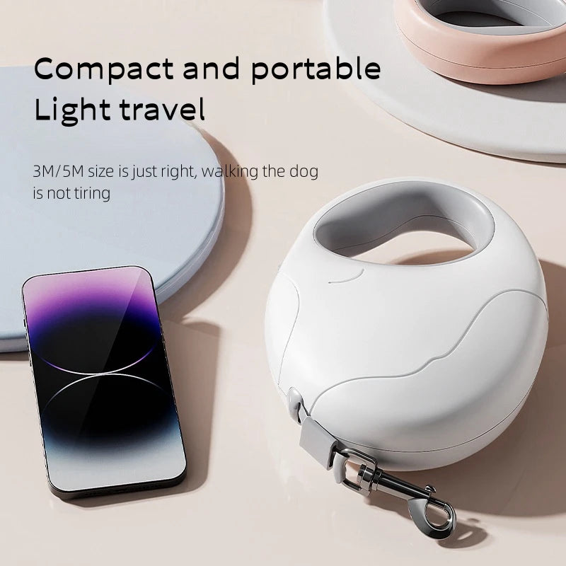 3m/5m Dog Leash For Small Medium Dogs Cat Retractable Nylon Rope Puppy Walking Roulette Traction Lead Pet Dog Accessories