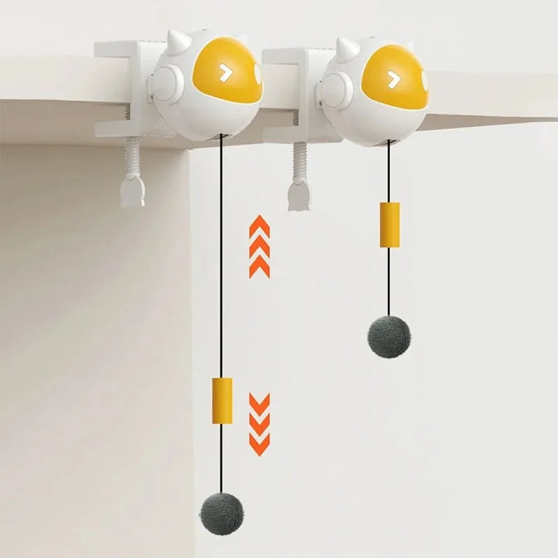 Automatic Lifting Cat Toy Ball Interactive Cat Ball Toy Electric Lifting Pet Toy Smart Pet Cat Ball Toys Cat Accessories