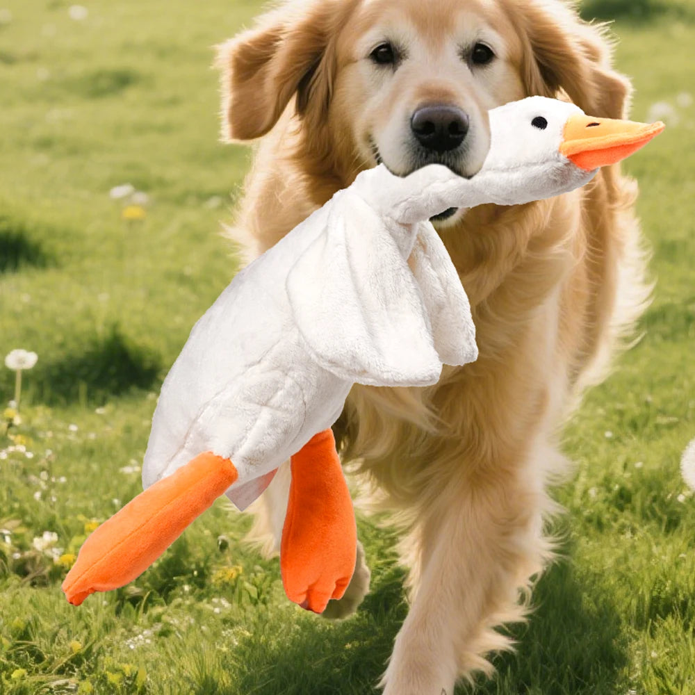 Plush, vocal, companion dog toys suitable for all breeds of cats and dogs, with double-layer fabric for tear resistance