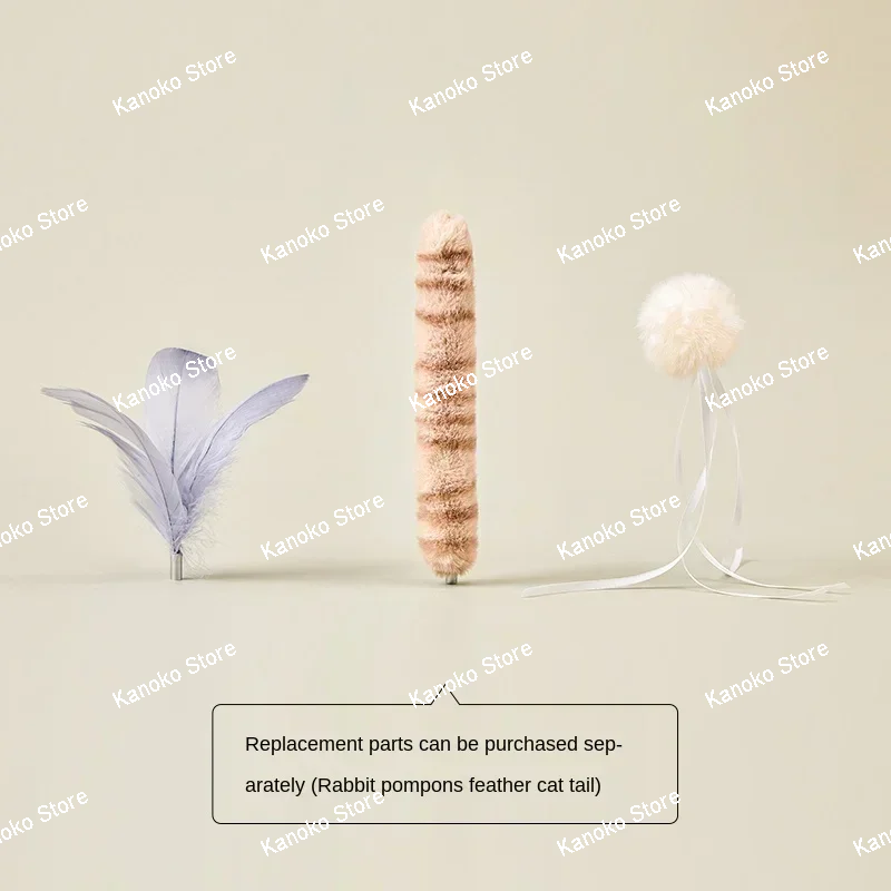 PETKIT Cat Stick Cat Toys Bite Resistant Toys Cat Set Cat Accessories  Material Is Tough Not Easy To Break Cat Interactive Toy